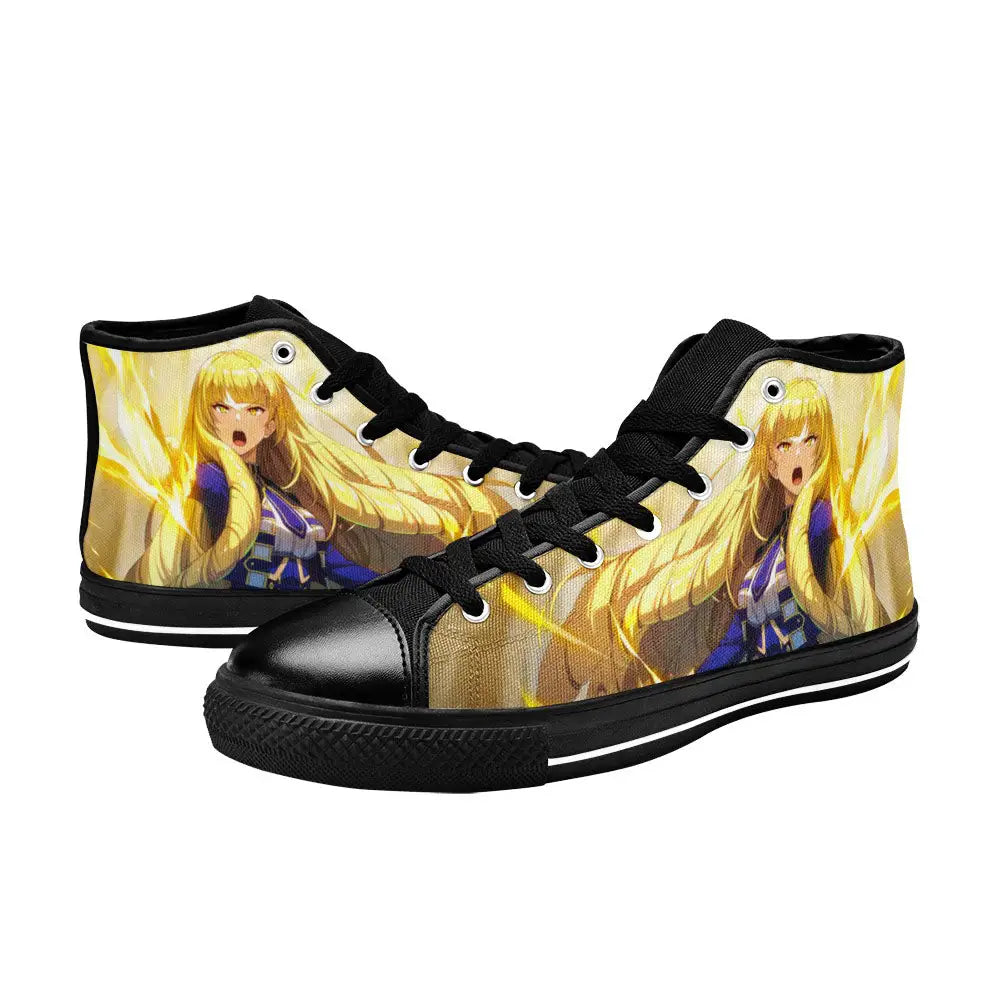 Rose Oriana The Eminence in Shadow Garden Custom High Top Sneakers Shoes