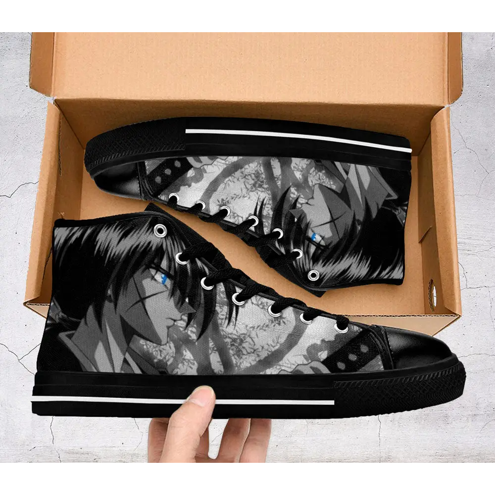 Rurouni Kenshin Samurai X Shoes High Top Sneakers