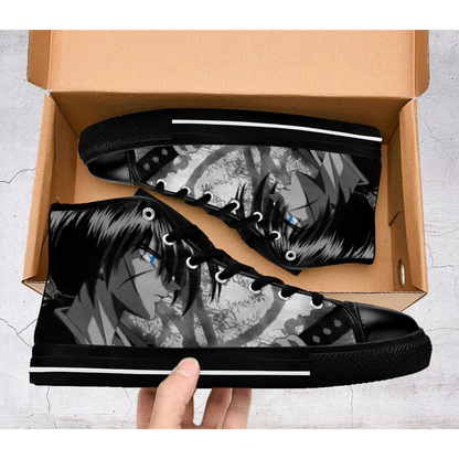 Rurouni Kenshin Samurai X Shoes High Top Sneakers