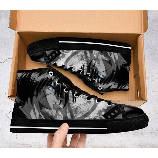 Rurouni Kenshin Samurai X Shoes High Top Sneakers