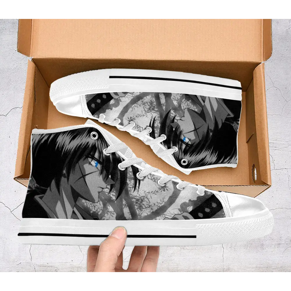 Rurouni Kenshin Samurai X Shoes High Top Sneakers