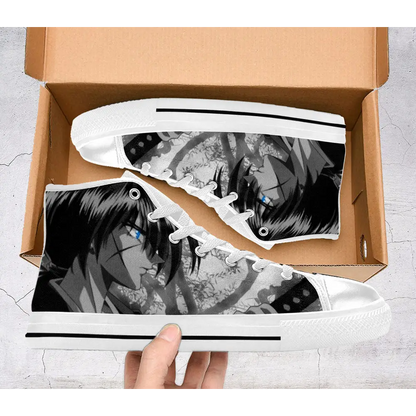 Rurouni Kenshin Samurai X Shoes High Top Sneakers