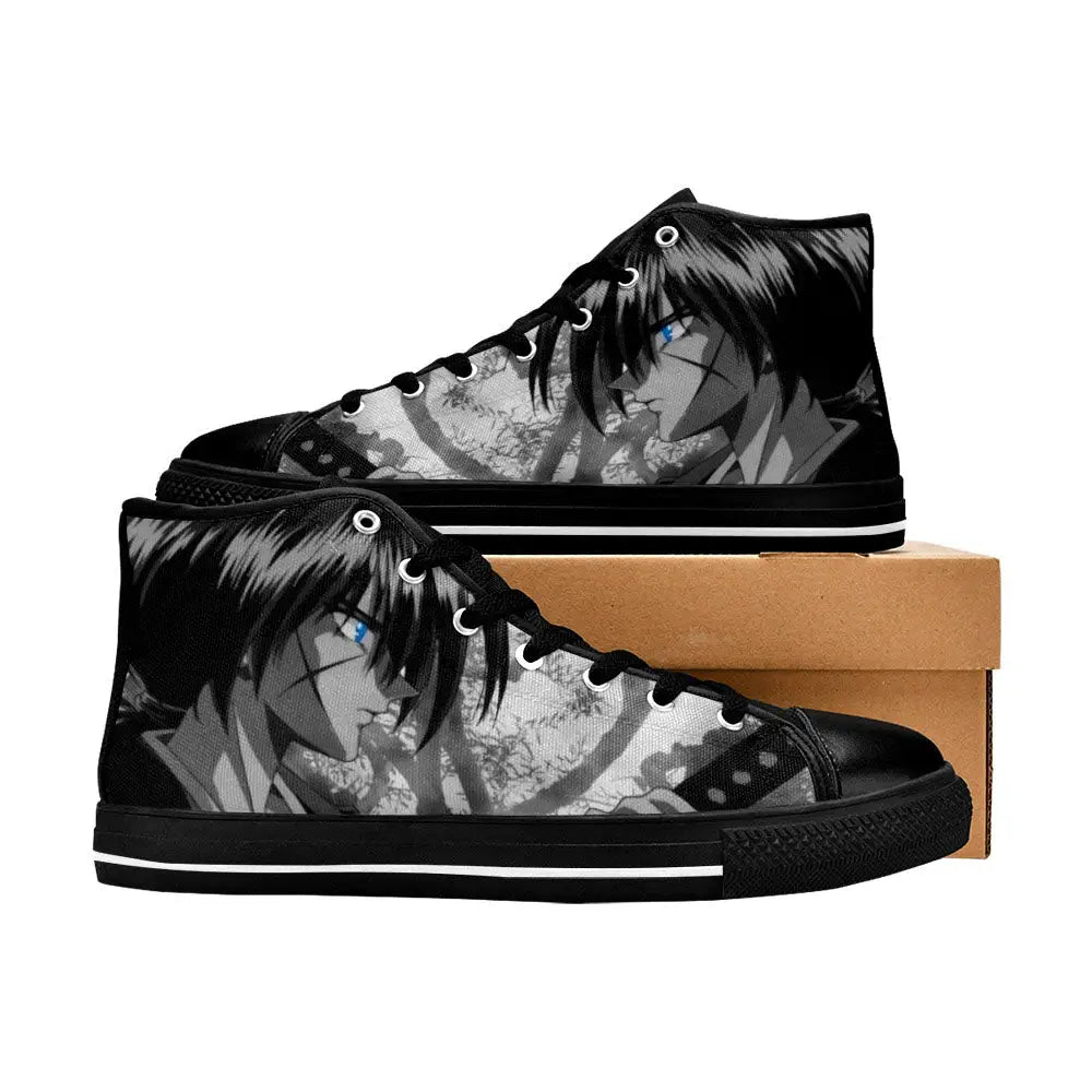 Rurouni Kenshin Samurai X Shoes High Top Sneakers