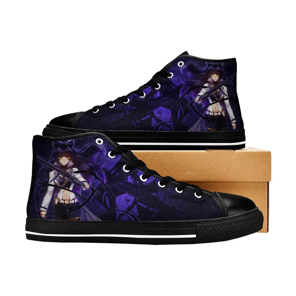 RWBY Blake Belladonna Custom High Top Sneakers Shoes