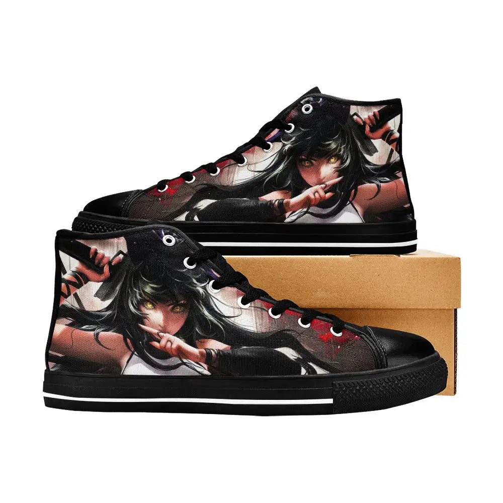 RWBY Blake Belladonna Custom High Top Sneakers Shoes