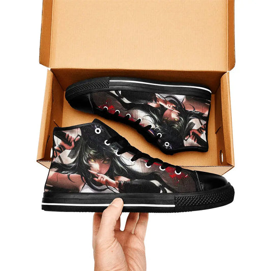 RWBY Blake Belladonna Custom High Top Sneakers Shoes