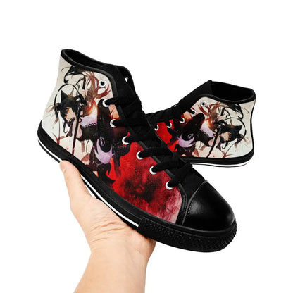 RWBY Blake Belladonna Custom High Top Sneakers Shoes