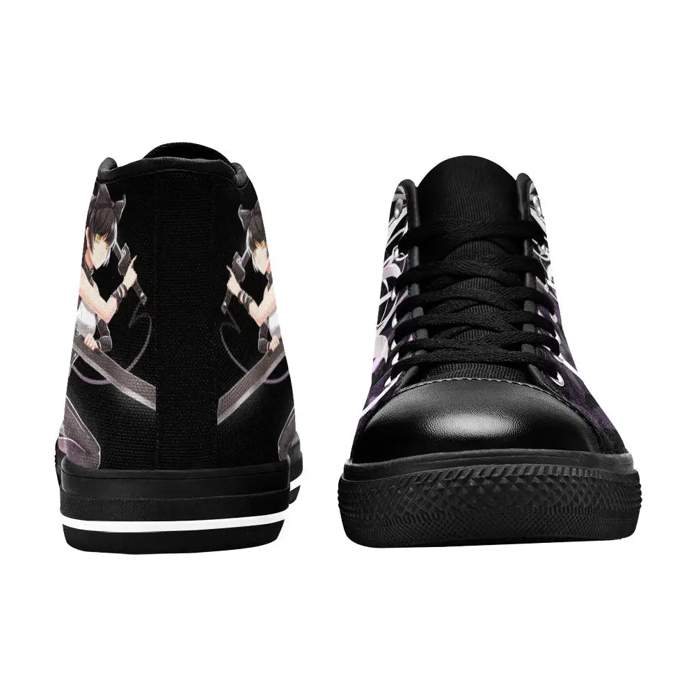 RWBY Blake Belladonna Custom High Top Sneakers Shoes