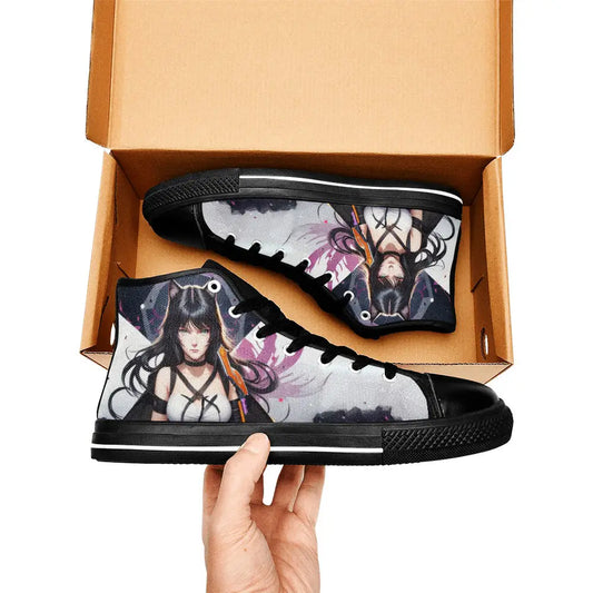 RWBY Blake Belladonna Custom High Top Sneakers Shoes