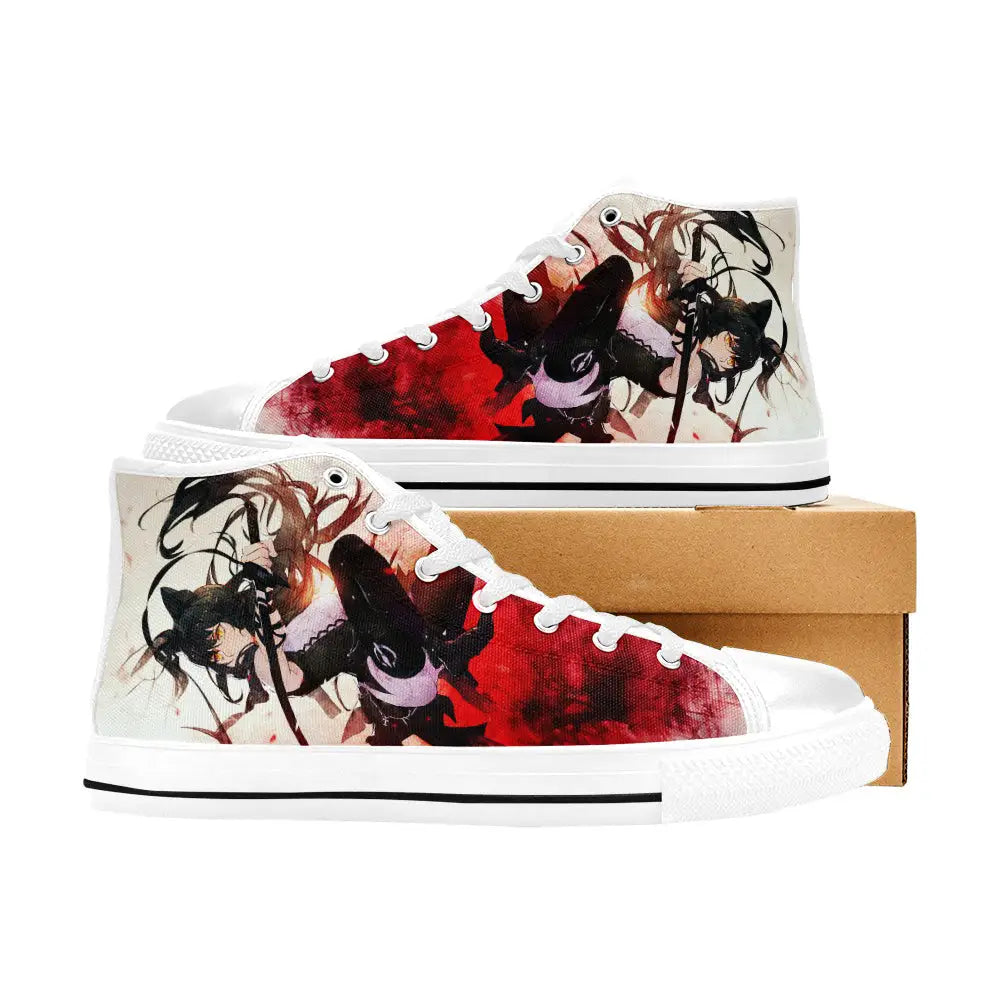 RWBY Blake Belladonna Custom High Top Sneakers Shoes