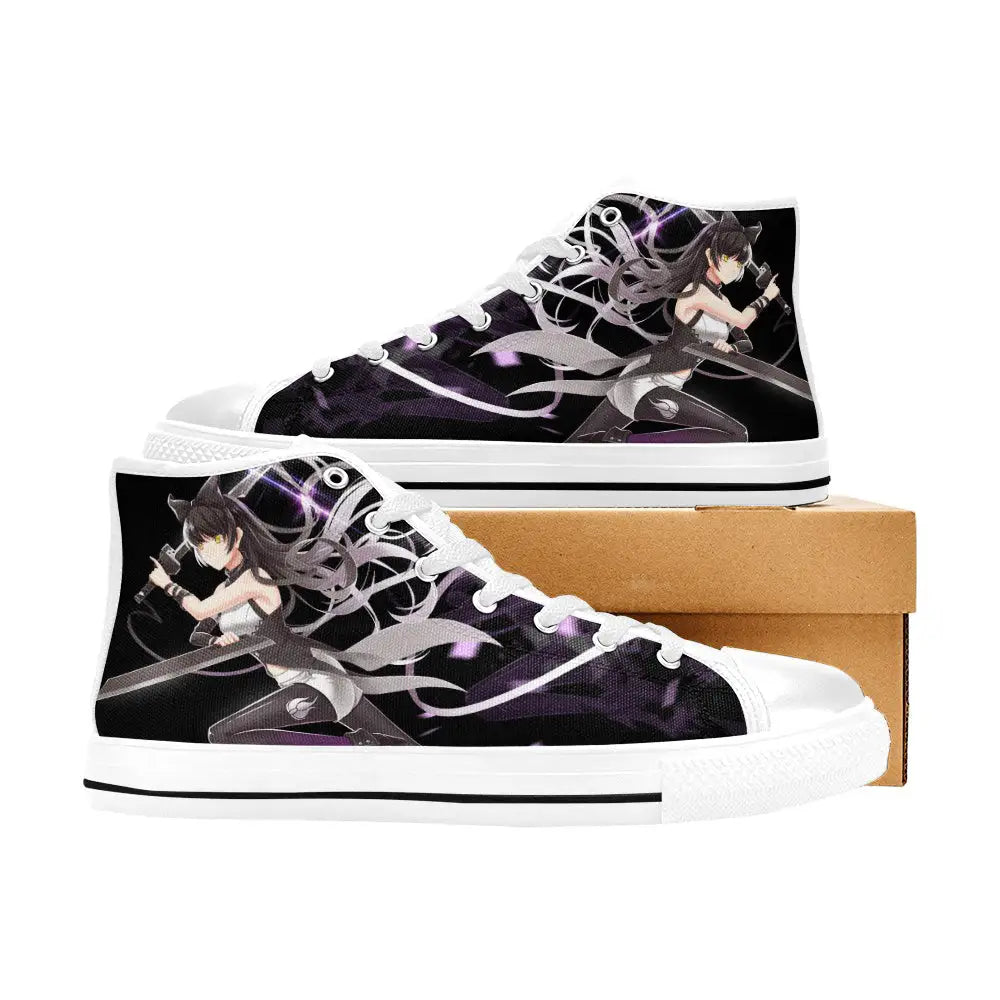 RWBY Blake Belladonna Custom High Top Sneakers Shoes