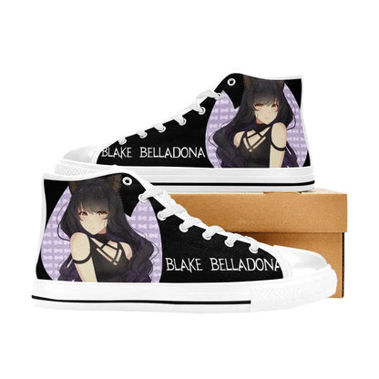 RWBY Blake Belladonna Custom High Top Sneakers Shoes