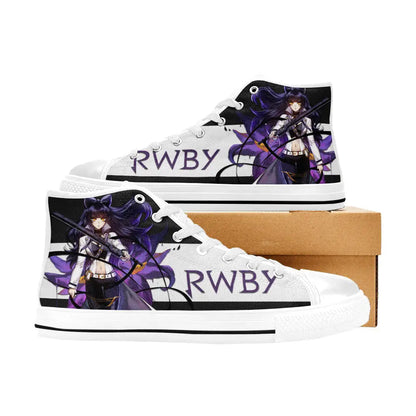 RWBY Blake Belladonna Custom High Top Sneakers Shoes