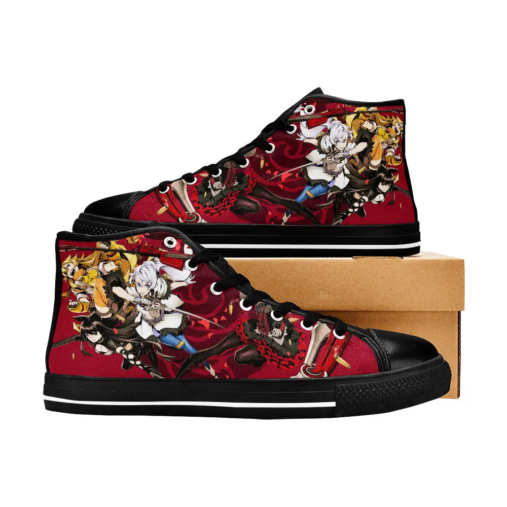 RWBY Custom High Top Sneakers Shoes