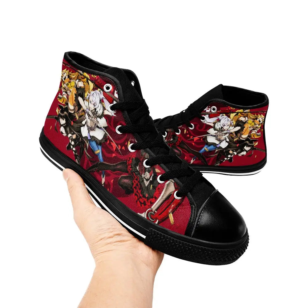 RWBY Custom High Top Sneakers Shoes