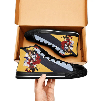 RWBY Custom High Top Sneakers Shoes