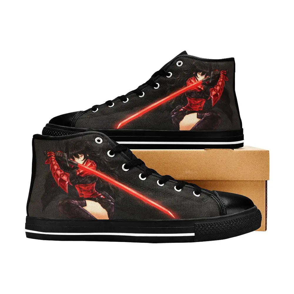 RWBY Raven Branwen Custom High Top Sneakers Shoes