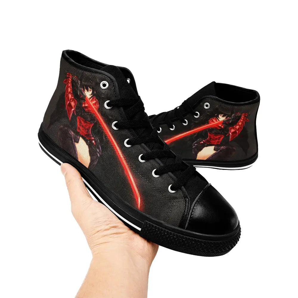 RWBY Raven Branwen Custom High Top Sneakers Shoes