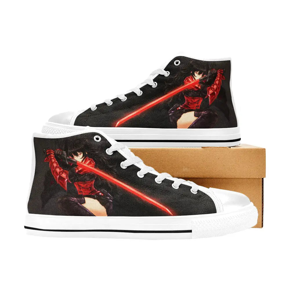 RWBY Raven Branwen Custom High Top Sneakers Shoes