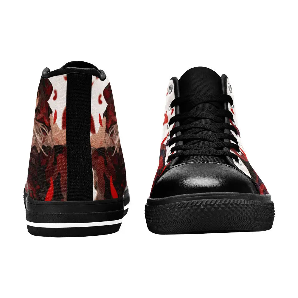 RWBY Ruby Rose Custom High Top Sneakers Shoes