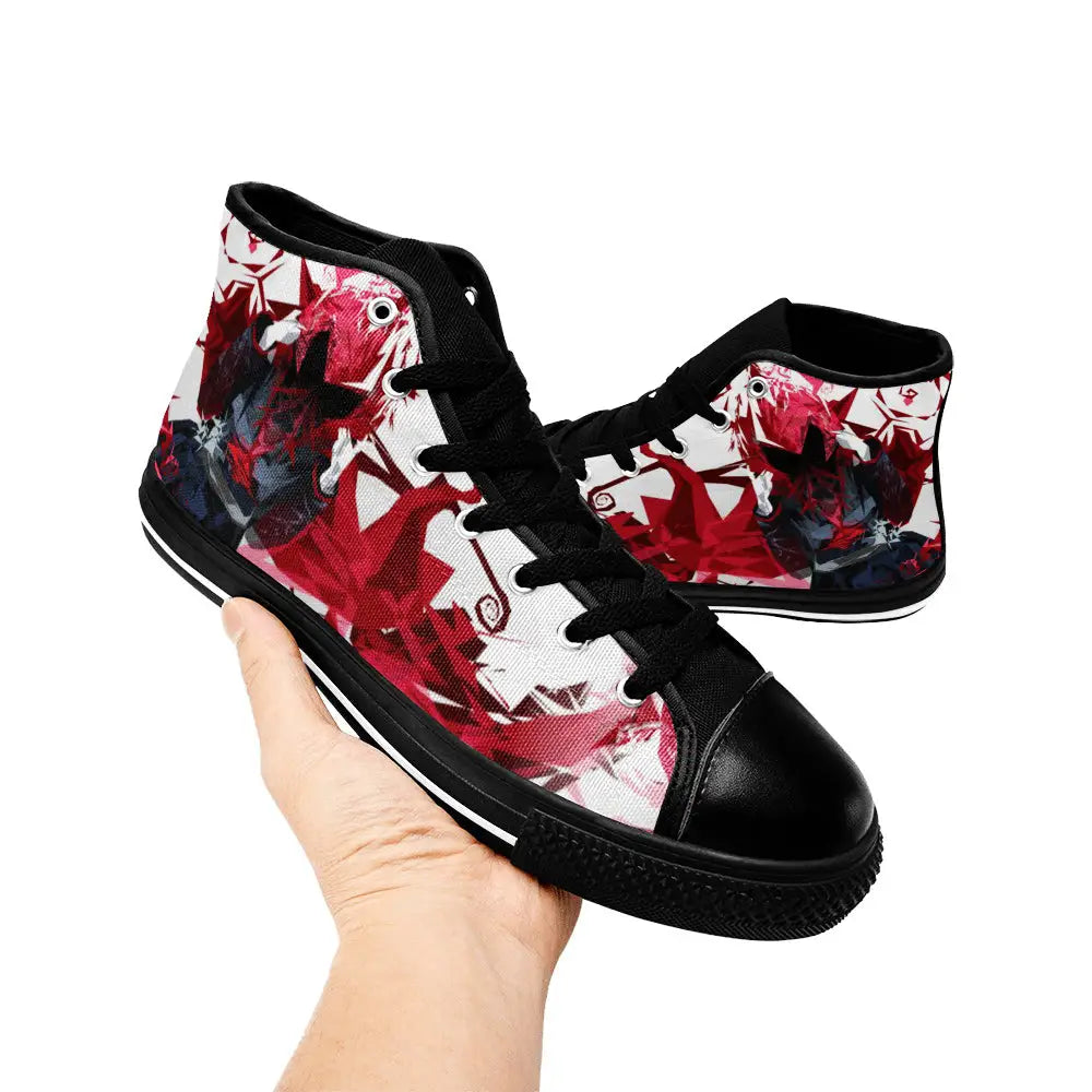 RWBY Ruby Rose Custom High Top Sneakers Shoes