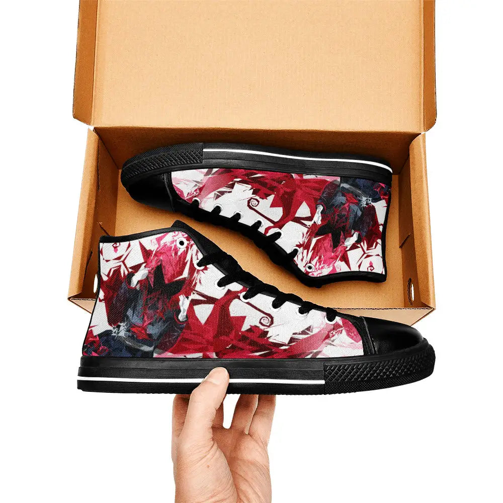 RWBY Ruby Rose Custom High Top Sneakers Shoes