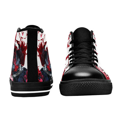 RWBY Ruby Rose Custom High Top Sneakers Shoes