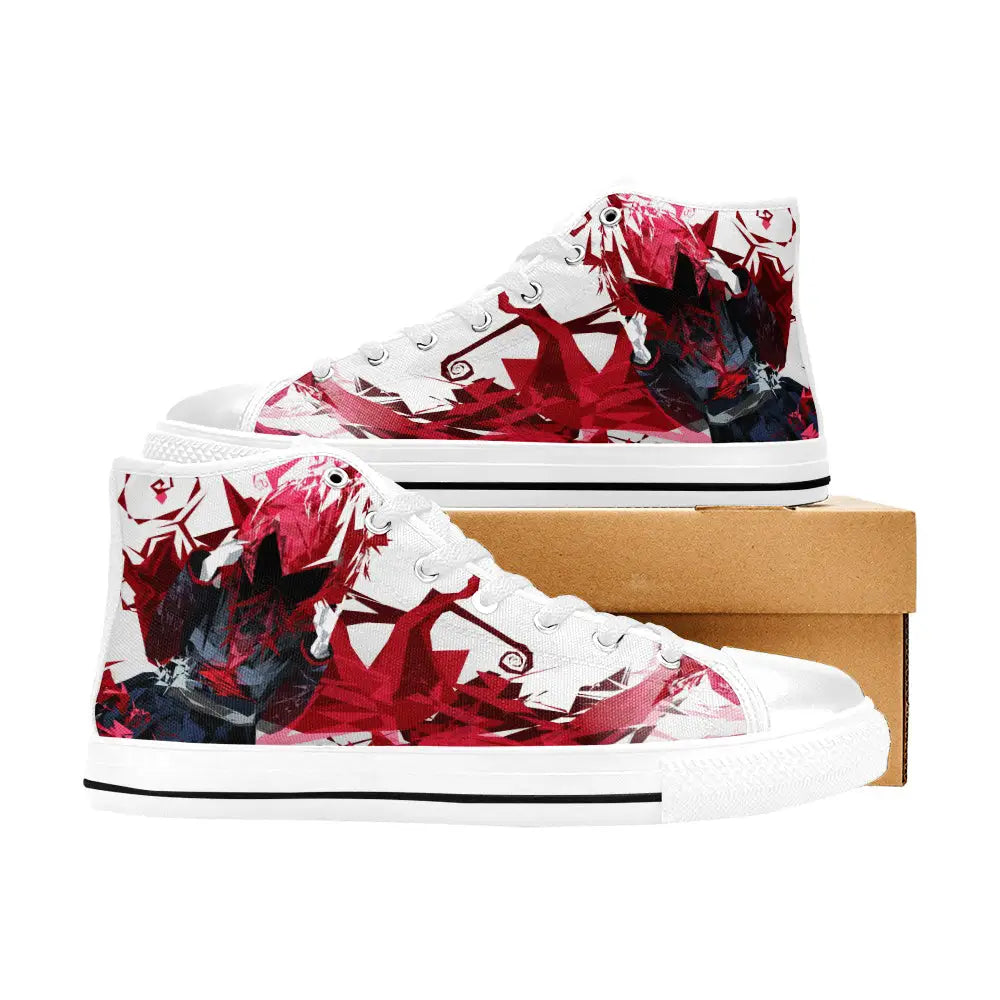 RWBY Ruby Rose Custom High Top Sneakers Shoes