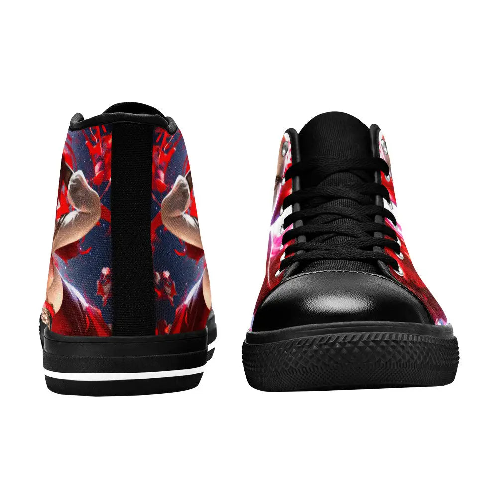 RWBY Ruby Rose Fanart Custom High Top Sneakers Shoes