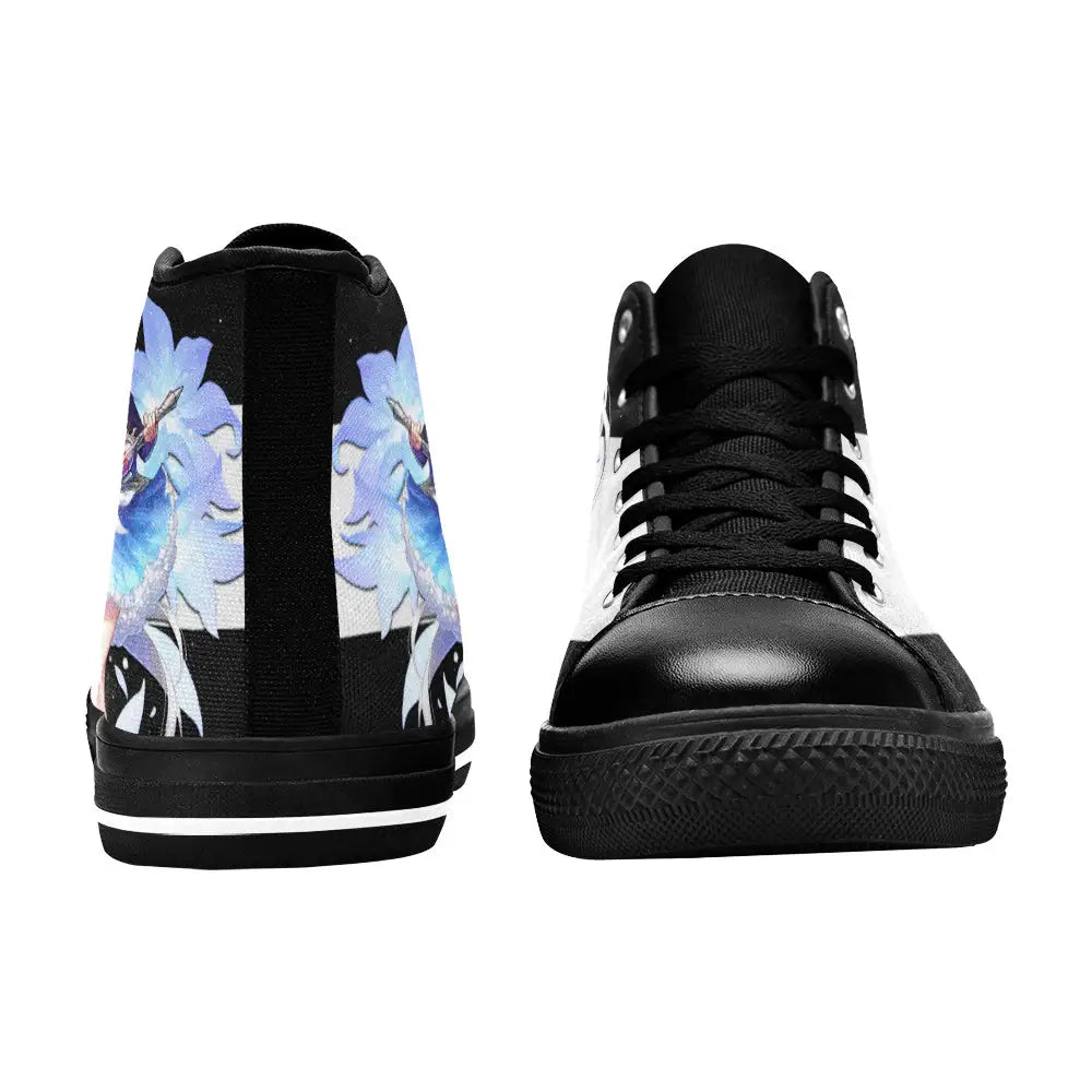 RWBY Weiss Schnee Custom High Top Sneakers Shoes