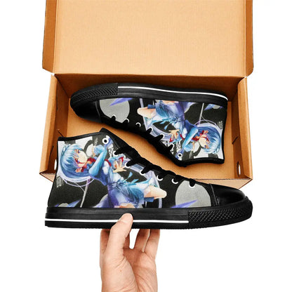 RWBY Weiss Schnee Custom High Top Sneakers Shoes