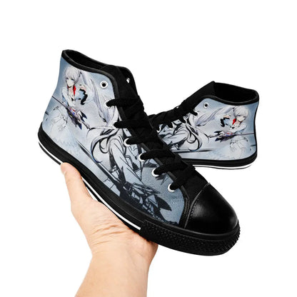 RWBY Weiss Schnee Custom High Top Sneakers Shoes