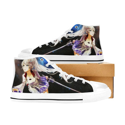 RWBY Weiss Schnee Custom High Top Sneakers Shoes