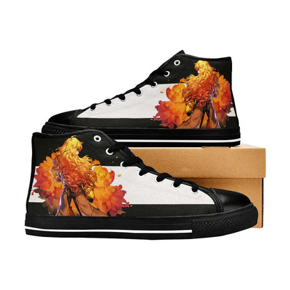 RWBY Yang Xiao Long Custom High Top Sneakers Shoes