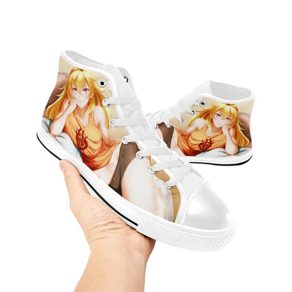 RWBY Yang Xiao Long Custom High Top Sneakers Shoes