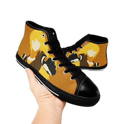 RWBY Yang Xiao Long Custom High Top Sneakers Shoes