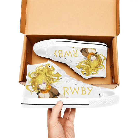 RWBY Yang Xiao Long Custom High Top Sneakers Shoes