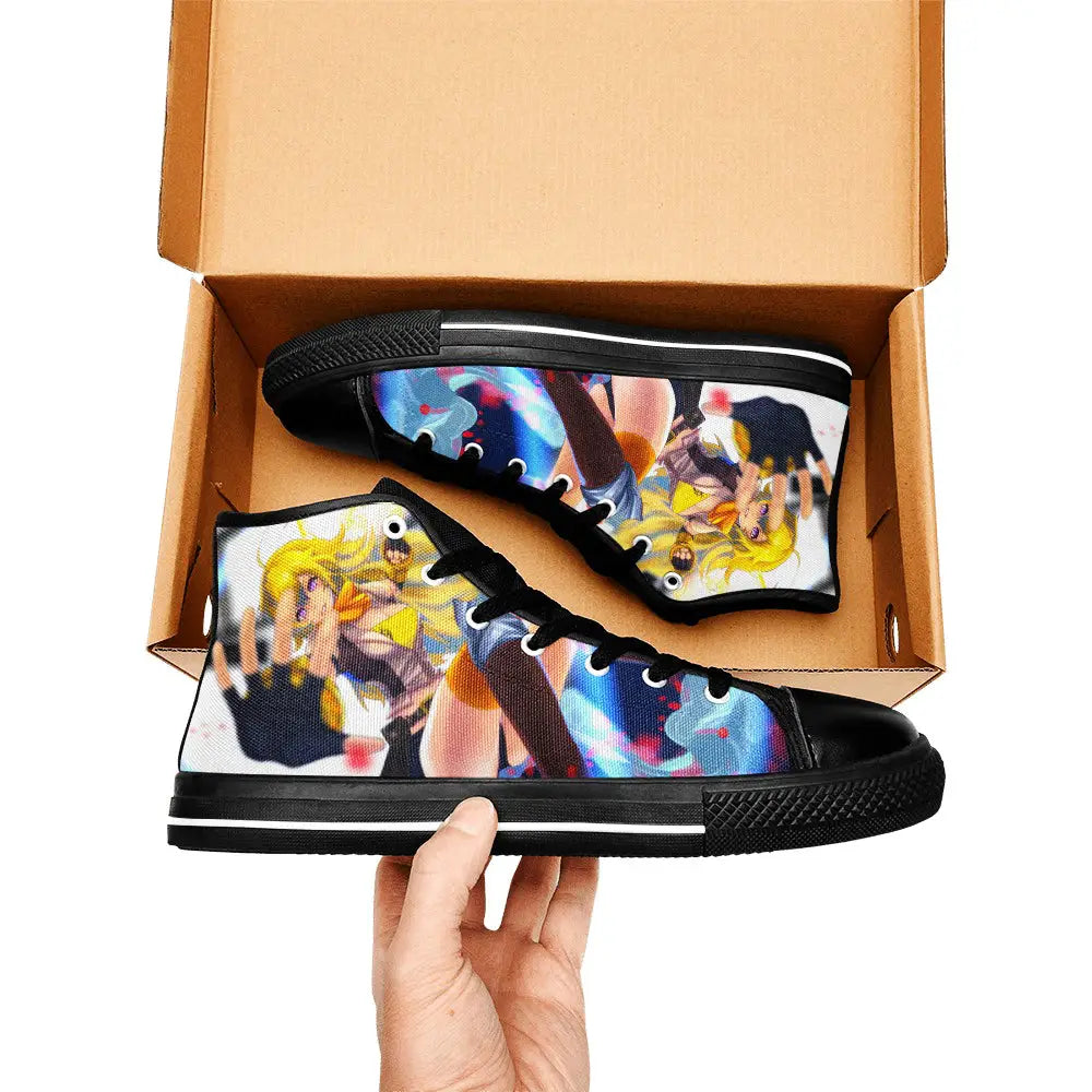 RWBY Yang Xiao Long Custom High Top Sneakers Shoes