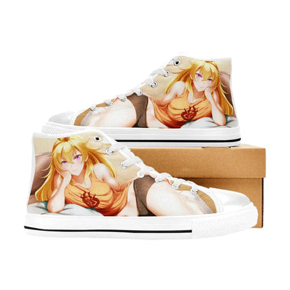 RWBY Yang Xiao Long Custom High Top Sneakers Shoes