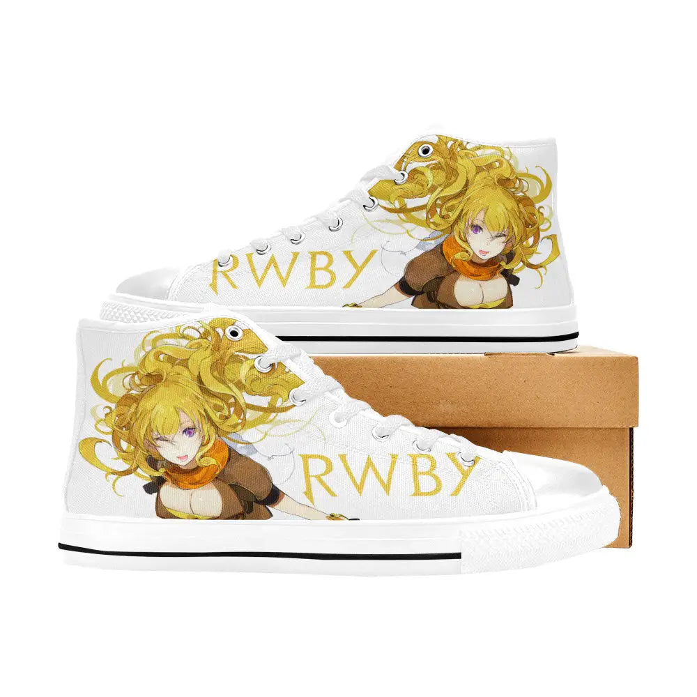 RWBY Yang Xiao Long Custom High Top Sneakers Shoes