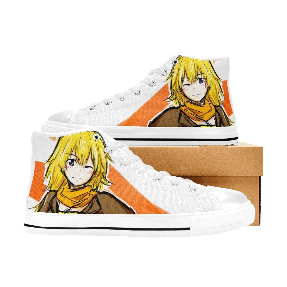 RWBY Yang Xiao Long Custom High Top Sneakers Shoes