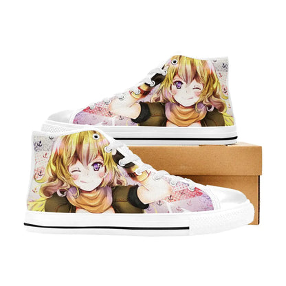 RWBY Yang Xiao Long Custom High Top Sneakers Shoes