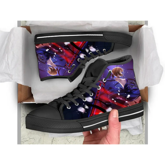 Saber Alter Fate stay night Heavens Feel Shoes High Top Sneakers