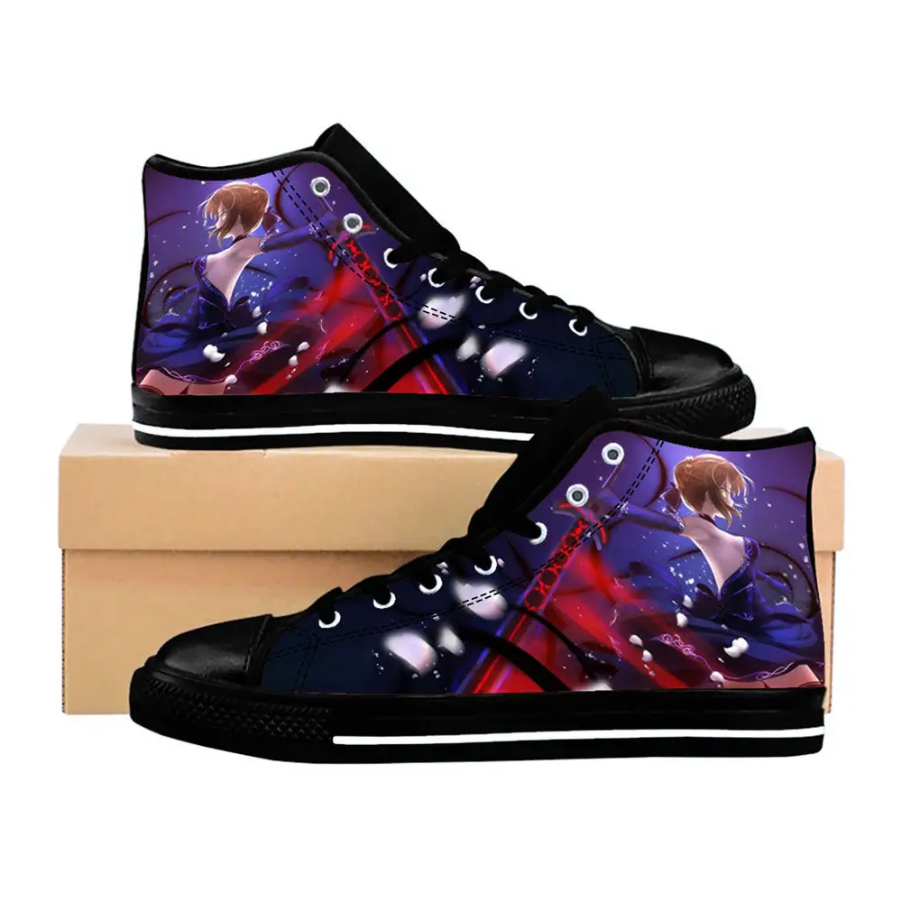 Saber Alter Fate stay night Heavens Feel Shoes High Top Sneakers