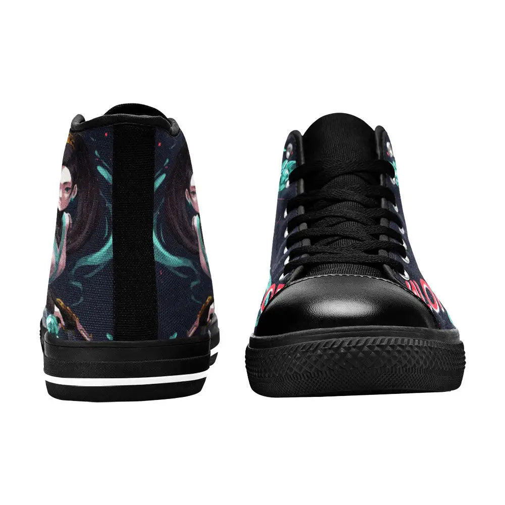 Sage Valorant Custom High Top Sneakers Shoes