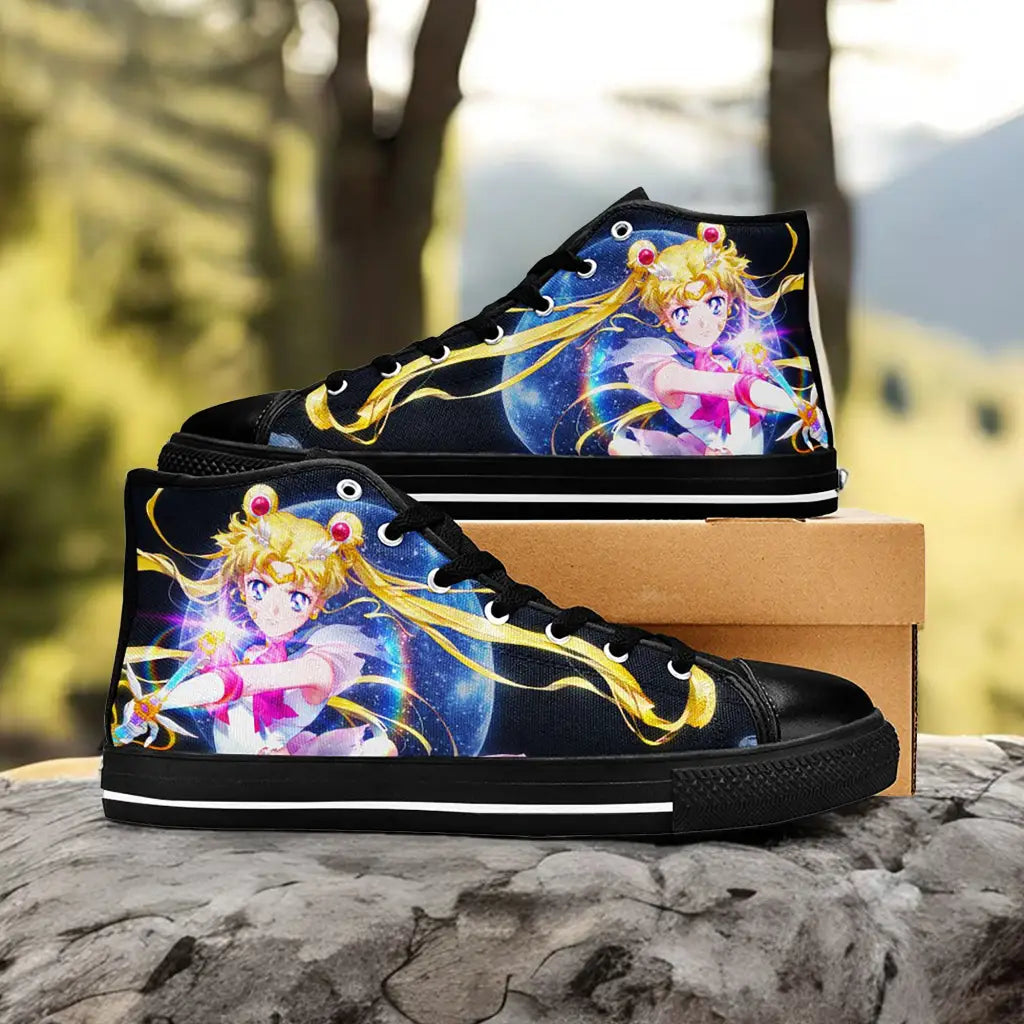 Sailor Moon Custom High Top Sneakers Shoes