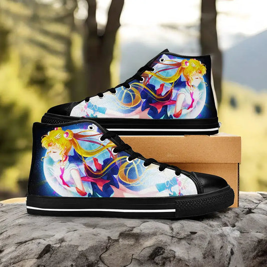 Sailor Moon Custom High Top Sneakers Shoes