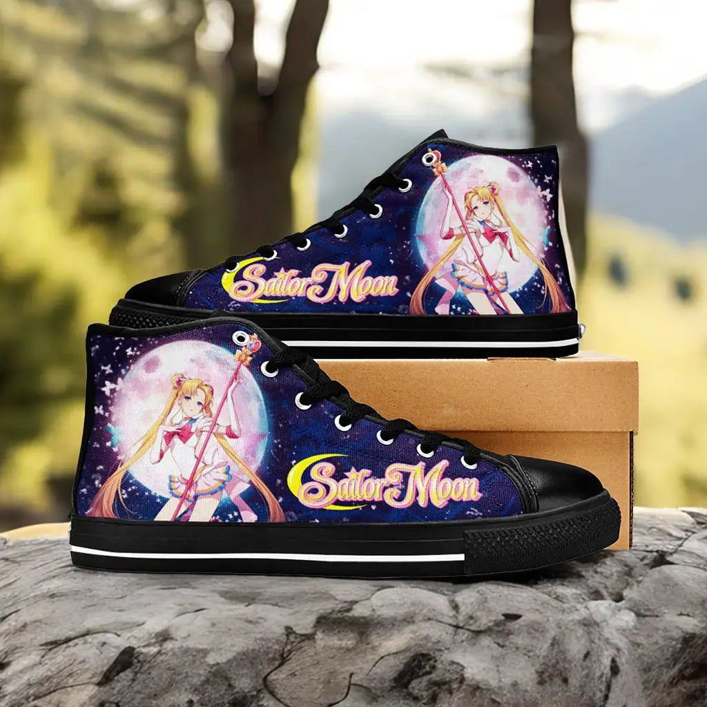 Sailor Moon Custom High Top Sneakers Shoes