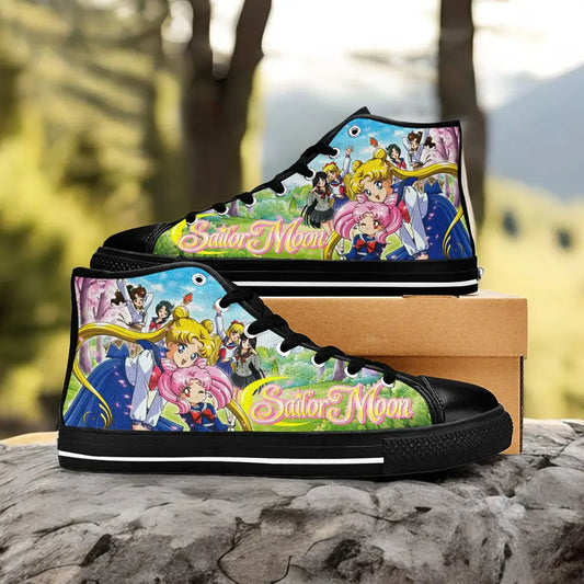 Sailor Moon Custom High Top Sneakers Shoes