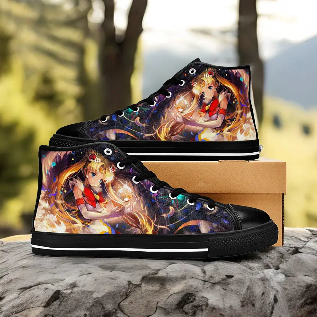 Sailor Moon Custom High Top Sneakers Shoes